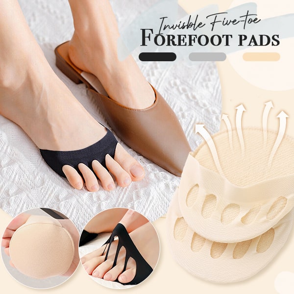 Invisible Five-toe Forefoot pads