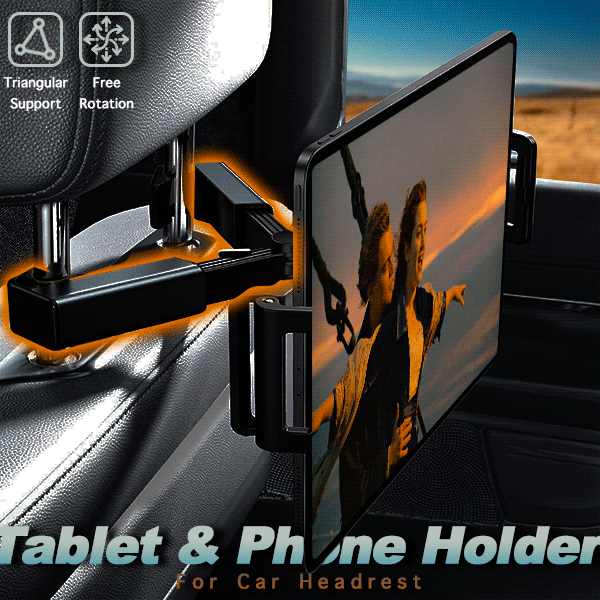 Carcine™ Extendable Rear Seat Tablet & Phone Holder