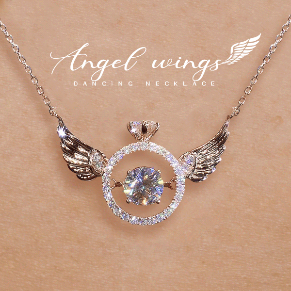 Angel Wings Dancing Necklace